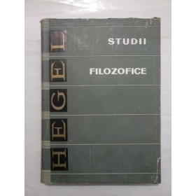 STUDII FILOZOFICE - HEGEL - 1967
